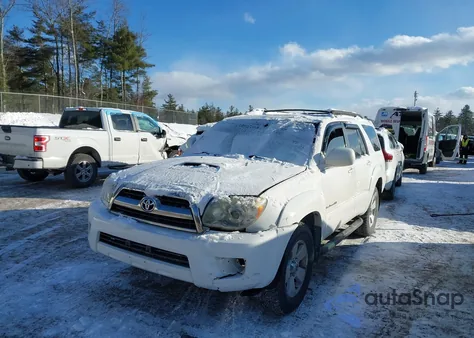 2007 Toyota 4Runner Sport V6 from USA, damaged, VIN JTEBU14R078084856